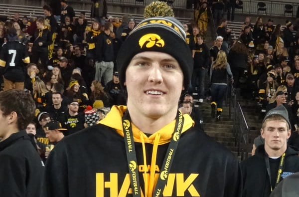 Nick Niemann is looking forward to signing with the Hawkeyes on Wednesday.