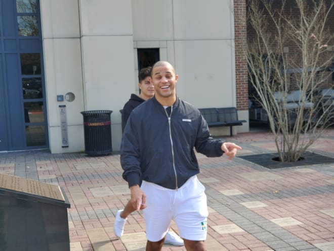 Mycah Pittman was all smiles on his FSU official visit.