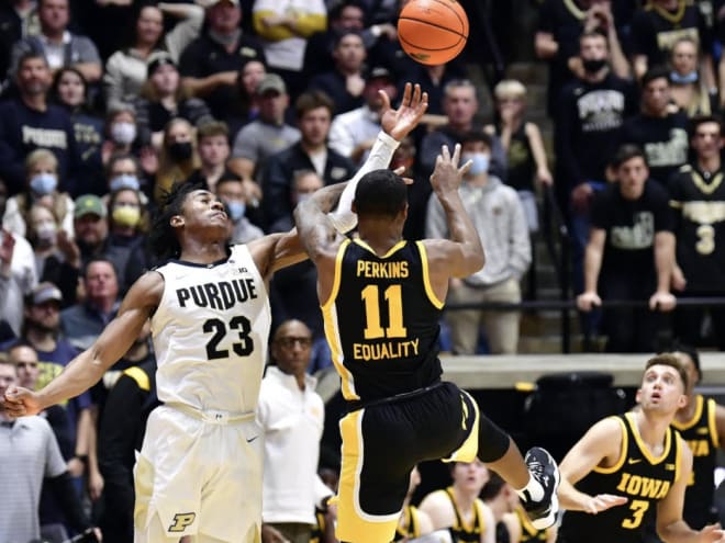 Jaden Ivey led Purdue with 19 points in its win in the Big Ten opener on Friday night.
