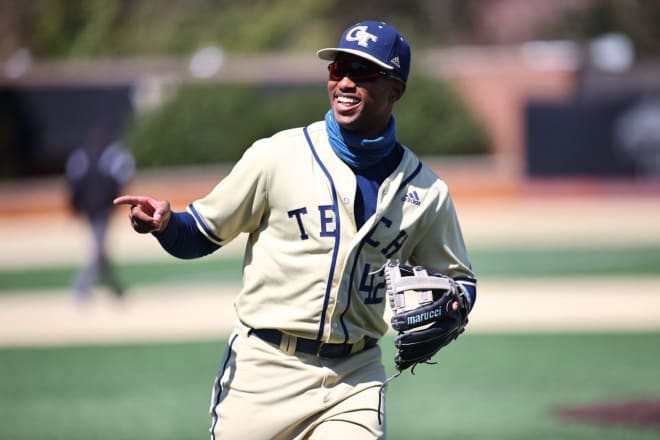 Georgia tech sales baseball uniforms