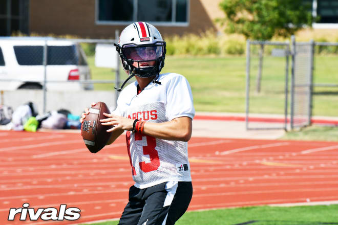 Marcus High School (Flower Mound, Texas) quarterback Garrett Nussmeier.