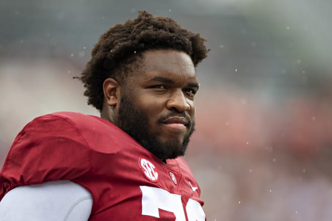 Alabama Crimon Tide offensive lineman Chris Owens. Photo | Getty Images