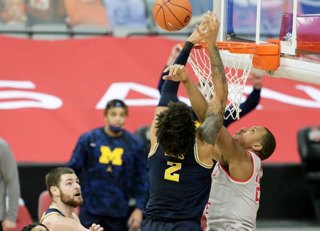 Michigan Wolverines senior Isaiah Livers and his team beat Ohio State in Columbus.