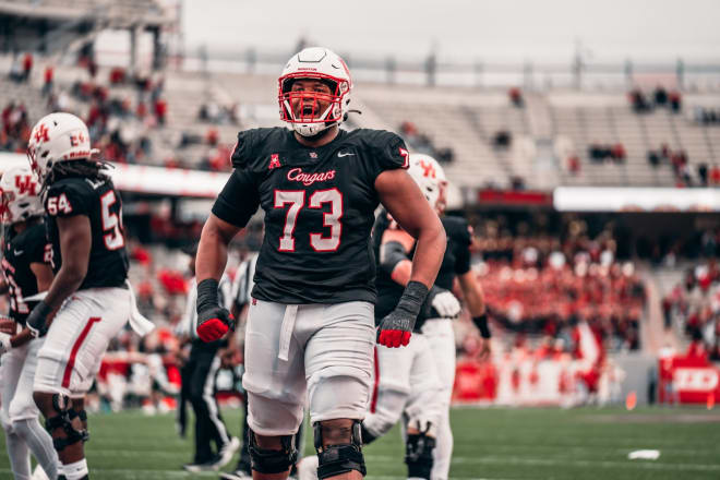 Former Houston OL Cam'Ron Johnson (Photo: Houston Athletics)