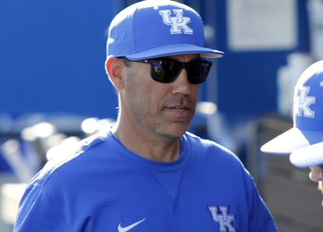 Kentucky head coach Nick Mingione.