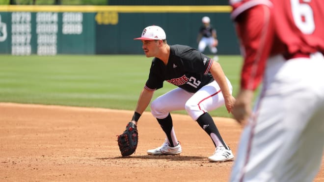 NC State Wolfpack baseball first baseman Austin Murr