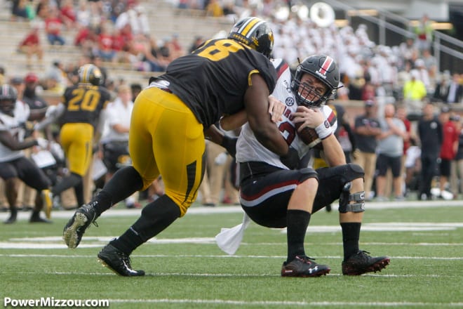 Missouri will look for Kobie Whiteside to anchor the defensive line in his senior season.