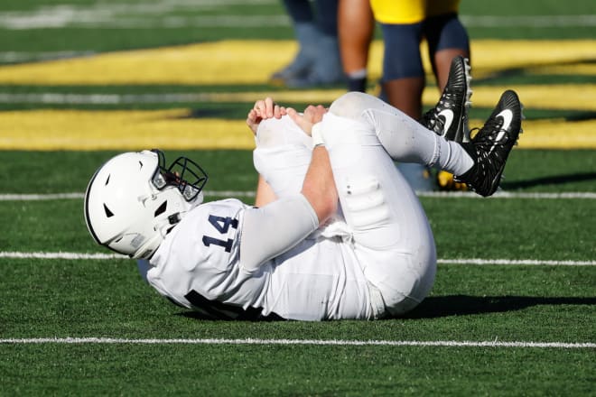 Penn State quarterback Sean Clifford