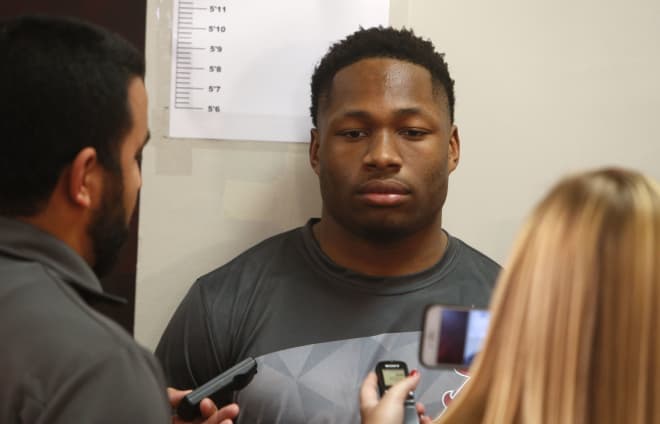 Kyriq McDonald already settled in with Alabama football team ...