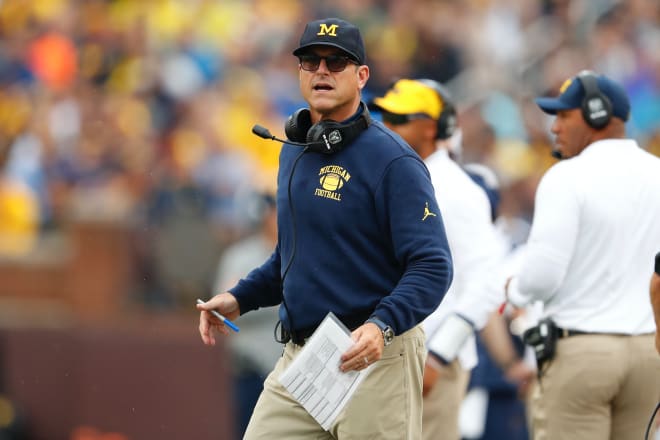 Michigan football's Jim Harbaugh