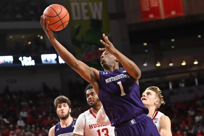 Chase Audige scored all 15 of his points in the second half against Nebraska.