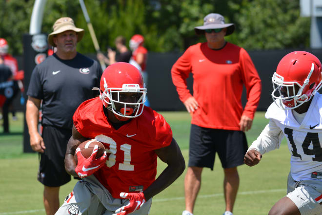 Mark Webb was a wide receiver to start the year but he's a cornerback now.