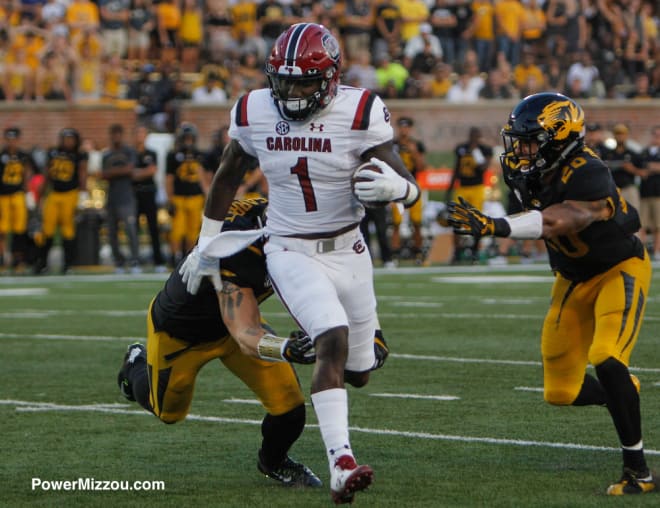 University of South Carolina Deebo Samuel Autographed Footballs