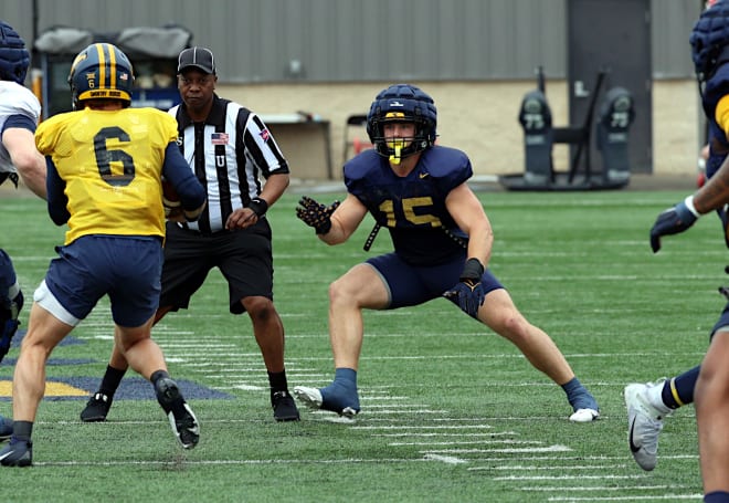 West Virginia LB Cutter making gains, growing - WVSports: West Virginia ...