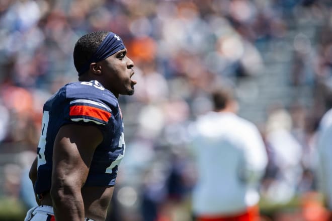 Derick Hall returns for his senior season as the leader of the Auburn team.