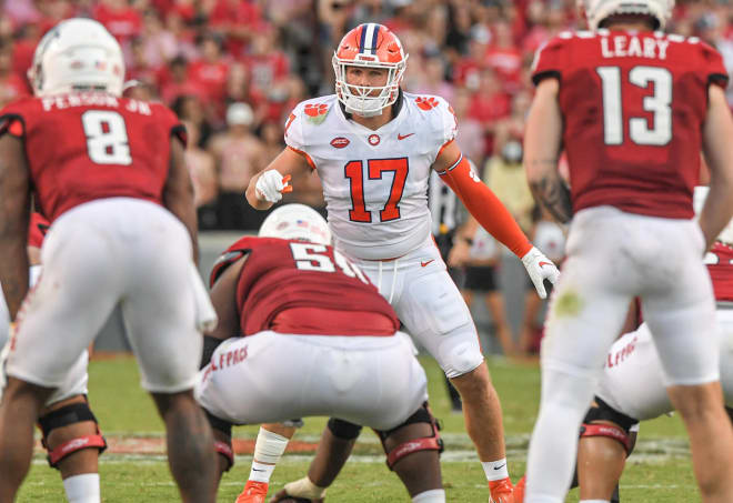 Clemson linebacker transfer Kane Patterson will finish out his career at Vanderbilt (Ken Ruinard / staff via Imagn Content Services, LLC)