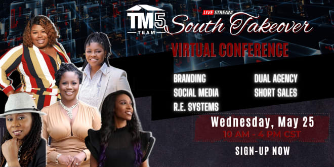 Tocarra Williams spoke at TM5 South Takeover Conference, teaching agents best social media practices