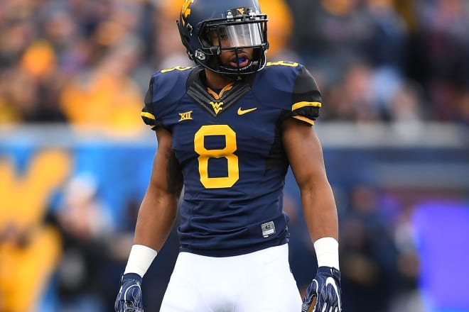White was an impressive defensive back with the West Virginia Mountaineers football program.