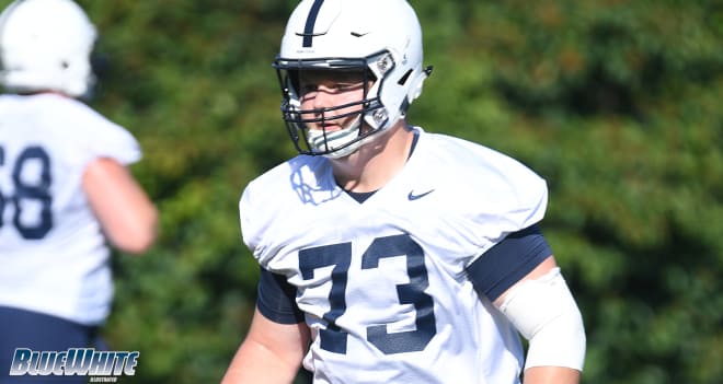 Miranda at practice with the Nittany Lions on Saturday.