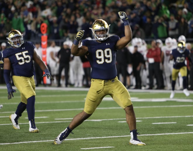 2019 NFL Draft: Notre Dame DT Jerry Tillery drafted by the Chargers - One  Foot Down