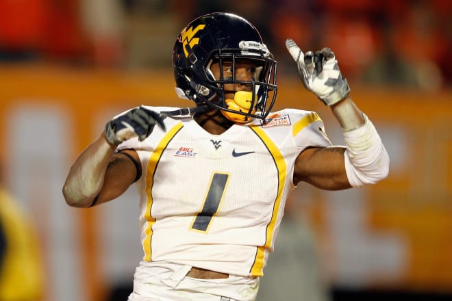 Austin was a dynamic receiver for the West Virginia Mountaineers football program.