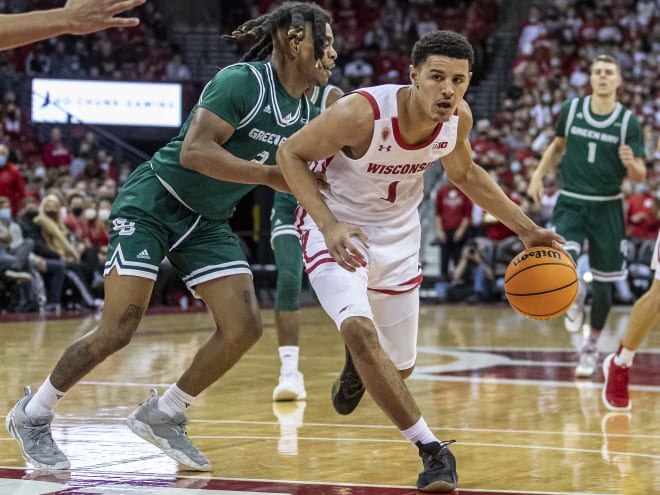 Wisconsin sophomore Jonathan Davis. 