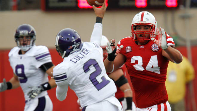 Kain Colter ran for two TDs and threw for one in NU's upset of Nebraska.