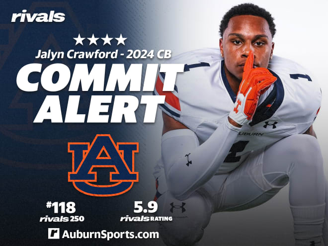 Jalyn Crawford committed to Auburn Saturday.