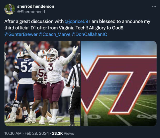 Va deals tech football