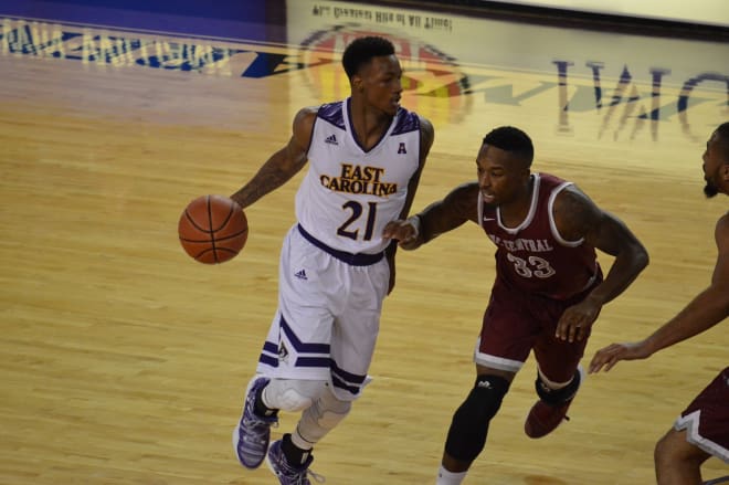 ECU's B.J. Tyson joins fellow guard Jeremy Sheppard in picking up AAC honors for this week.