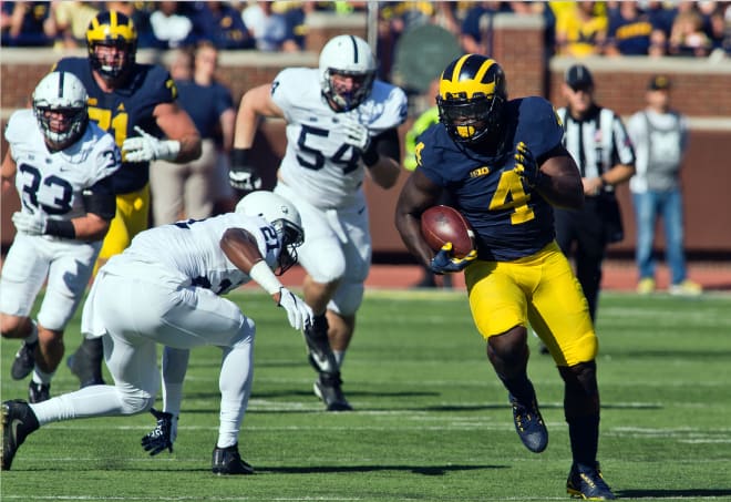 Michigan Wolverines football RB De'Veon Smith