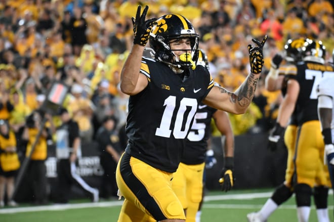 Iowa WR Arland Bruce has opted to enter the transfer portal. 