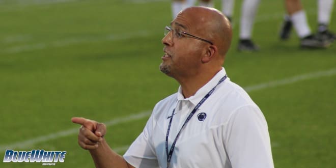 Penn State Nittany Lions football head coach James Franklin