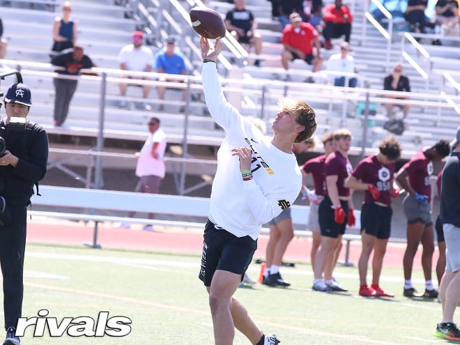 Baylor quarterback commit Austin Novosad, a 2023 recruit, plans to visit Notre Dame and Baylor this week.