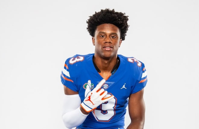 Rivals100 cornerback Jason Marshall has recruiting cap on for the Florida  Gators