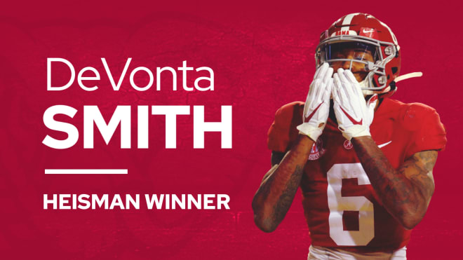 Amite's DeVonta Smith named Offensive MVP of Rose Bowl