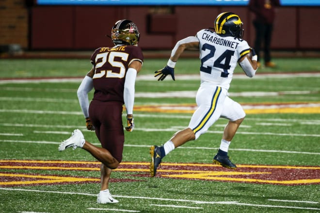 Michigan Wolverines football RB Zach Charbonnet