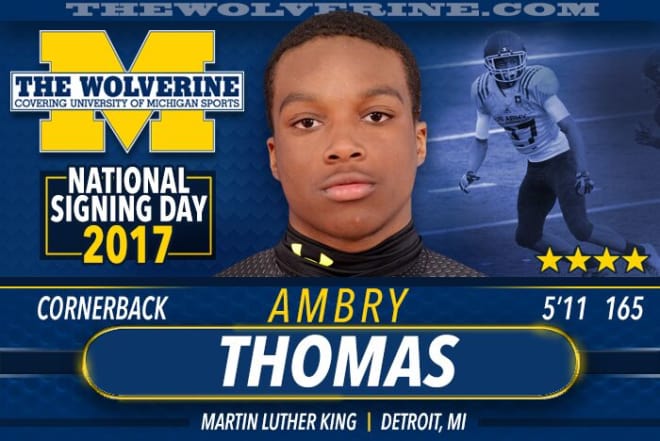 Thomas is a consensus four-star recruit ranked among the top 200 prospects in the country by every major recruiting service. 