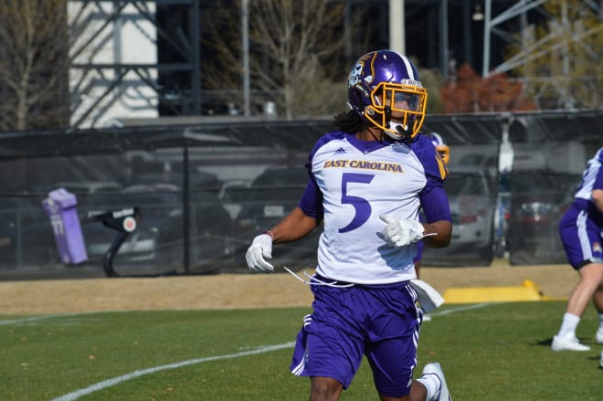 East Carolina field cornerback Corey Seargent looks to have a solid junior season for the Pirates.