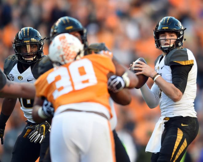 Drew Lock visited Tennessee during the recruiting process