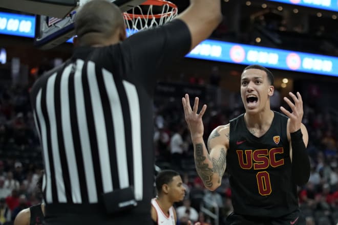 Foul trouble early in Thursday's game put the Trojans in a tough spot early against Arizona.