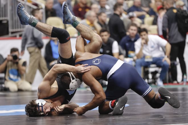 Mark Hall earned an easy win over North Carolina's Devin Kane in the first round.