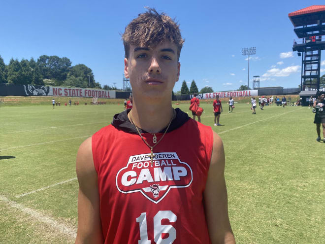 Argyle (Texas) Liberty Christian School junior quarterback Quinn Murphy was offered by NC State on Friday.