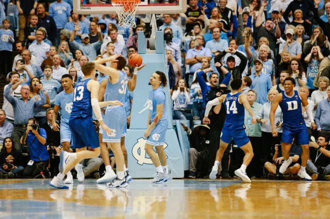 UNC spent most of the night playing at a level different from most of the season until familair problems surfaced. 