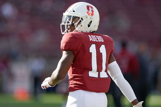 Stanford cornerback Paulson Adebo is a potential first-round NFL draft pick.