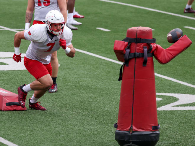 Wisconsin inside linebacker Spencer Lytle. 