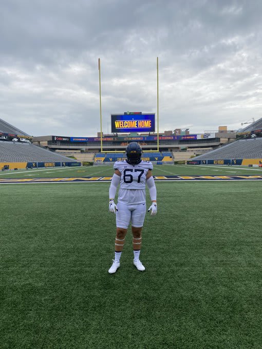 Livingston was highly impressed with his visit to see the West Virginia Mountaineers football program.