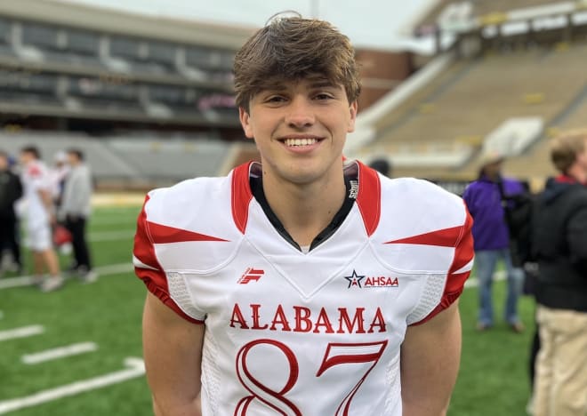 Towns McGough during the Mississippi-Alabama All-Star Game last Saturday.