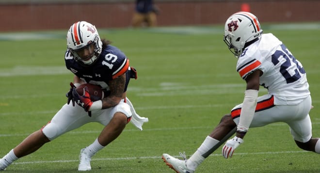 Hill could be a bog part of Auburn's offense this fall.