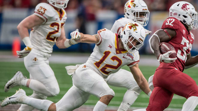 The West Virginia Mountaineers recruited Iowa State safety Greg Eisworth.